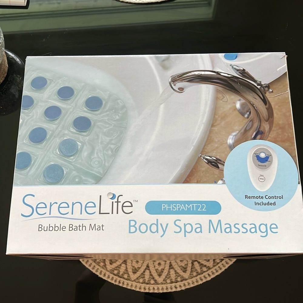 Serene life body spa massage bubble bath math